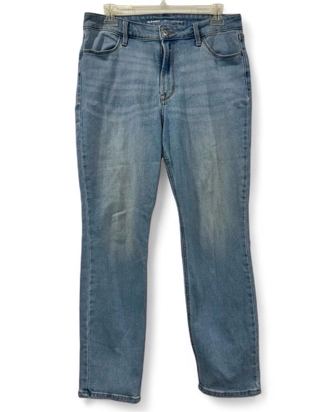 Old Navy High Rise Blue Straight Jeans Women’s 10